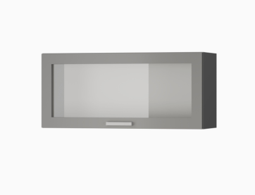 Навесной шкаф горизонтальный 800 8ХС / Квадро
