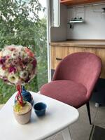 Стул Соло Ultra Berry каркас графит 