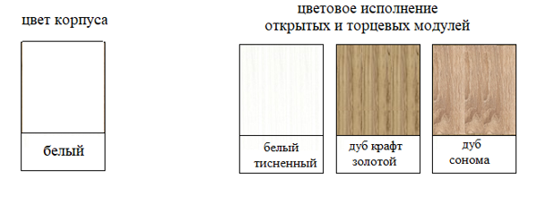 Модульный кухонный гарнитур МАРБЛ / индиго